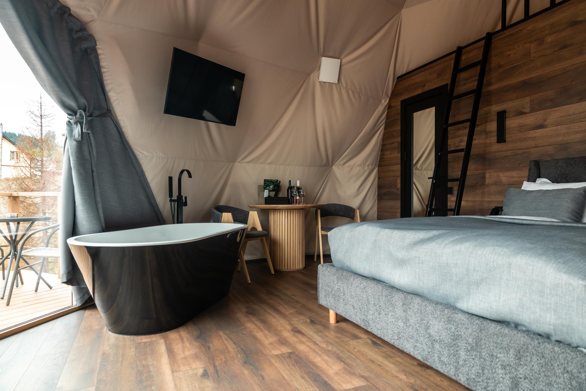 Покращене шале з ванною