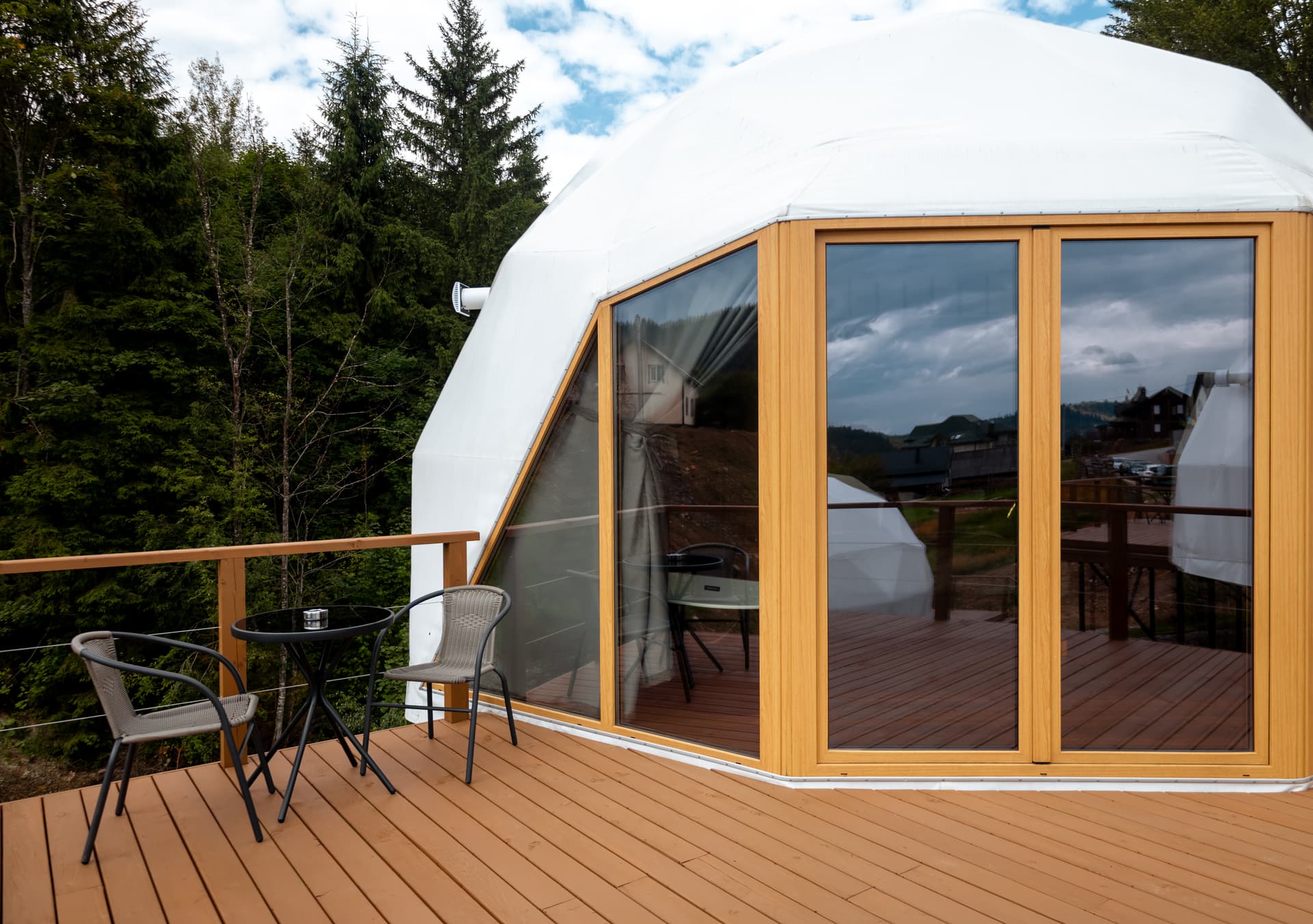 Dome Glamping Fomich Glamping in the Carpathians with a Swimming Pool, Photo 2 fomich.ua