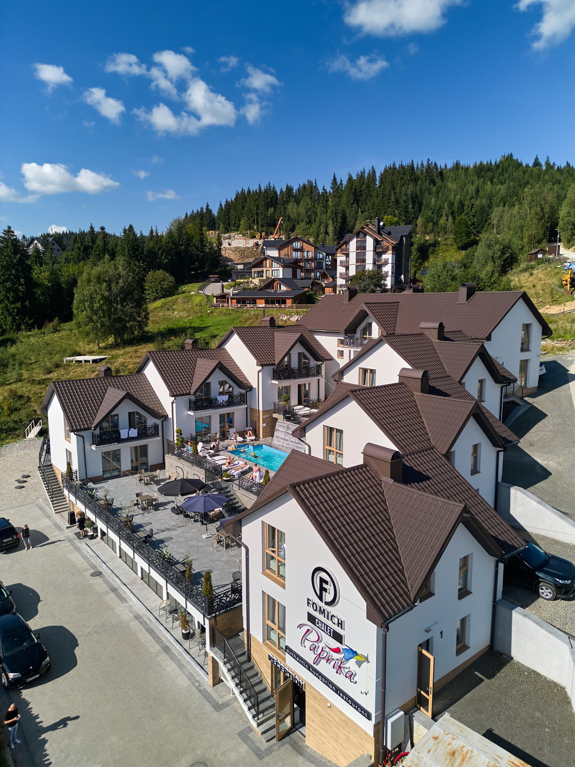 Hotel Complex Chalet Fomich in Bukovel with a Swimming Pool and SPA, Photo 1 fomich.ua