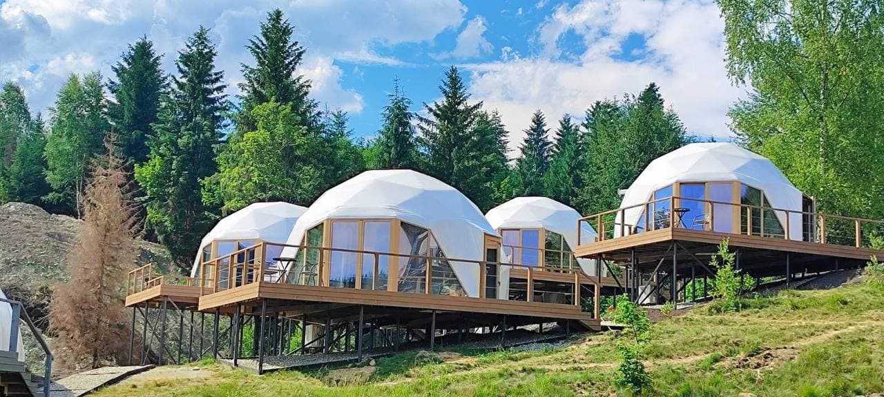 Dome Glamping Fomich Glamping in the Carpathians with a Swimming Pool, Photo 1 fomich.ua