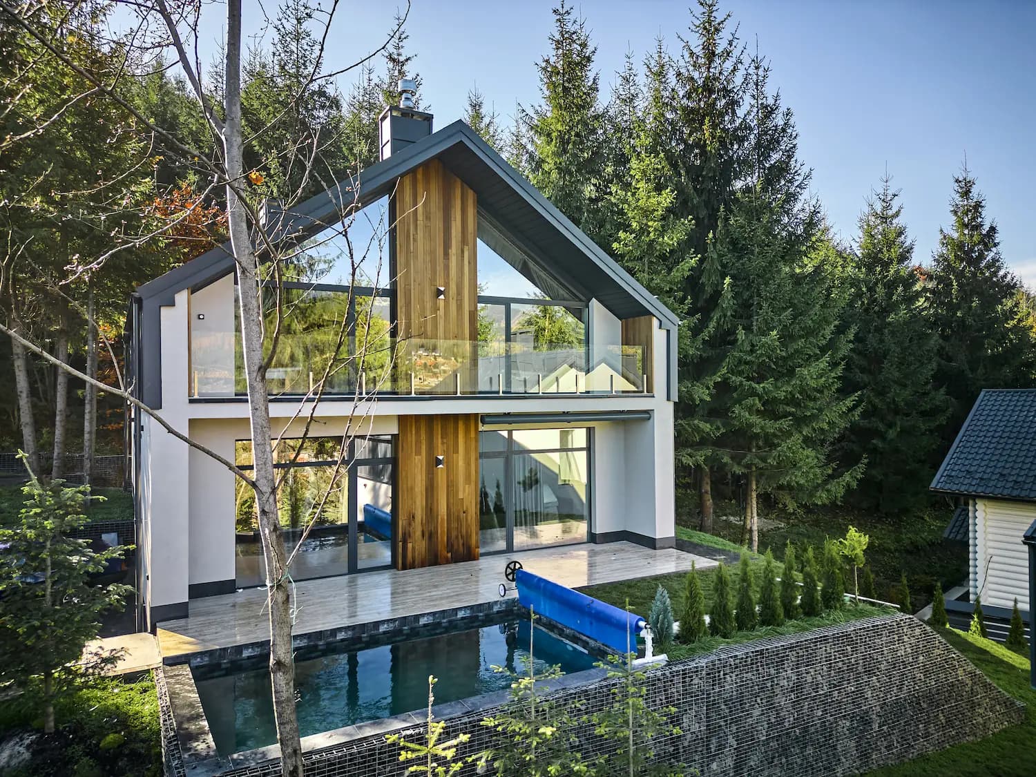 Modern Buko Village Cottage in Polyanytsia with a Swimming Pool, Photo 1 fomich.ua