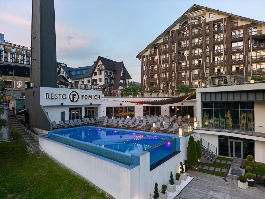 F&B Spa Resort (ex. Fomich Hotel) in the Carpathian Mountains with Mountain Views, Photo 1 fomich.ua