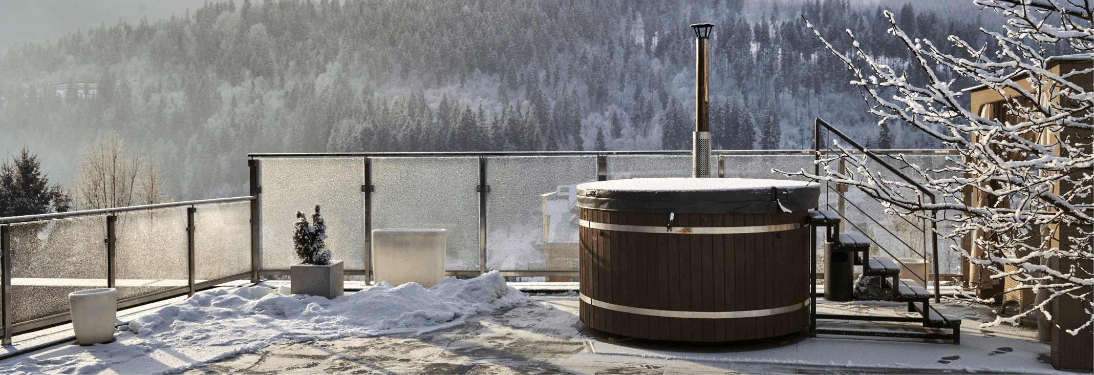 Тепло гір: насолода в карпатському чані