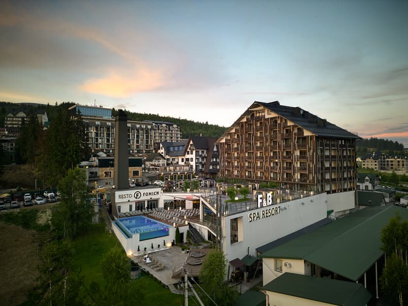 F&B Spa Resort (ex. Fomich Hotel) in the Carpathian Mountains with Mountain Views, Photo 4 fomich.ua