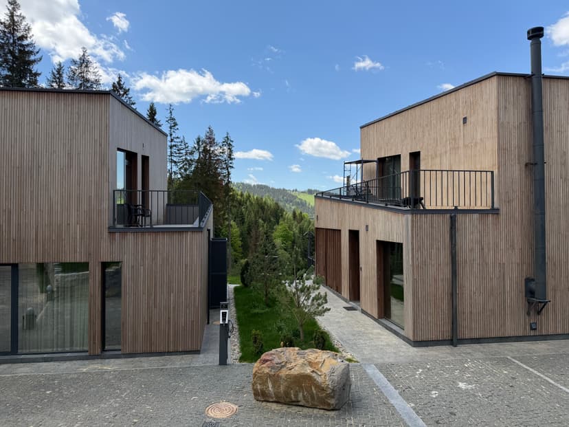 Modern Velvet Chalet Cottage in Bukovel Surrounded by Forest, Photo 4 fomich.ua